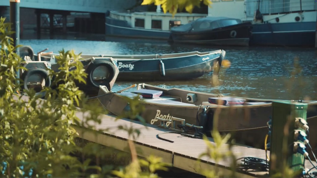 Bootje huren Amsterdam - Boten aan de kade